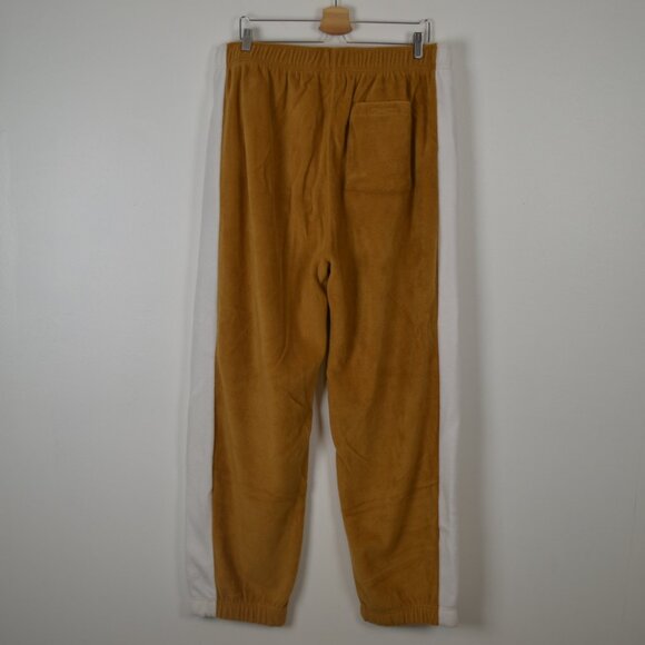 Footlocker Mens 2X Fleece Sweatpants 3 Pockets White Stripe Elastic Waist Jogger - Picture 4 of 8